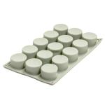 Планшет силіконовий Циліндр 4,5*2,7 см 15 шт 7420