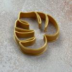 Лист тропический вырубка для пряников 5*5 см (3D)