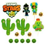 Добрик кондитерський декор Бравл старс