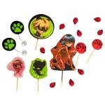 Добрик кондитерський декор Леді баг та супер кіт