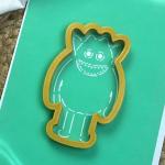 Монстрік 5 вирубка з трафаретом 10*6 см (TR-2)