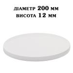 Підкладка для торта посилена 20 см H=12 мм (гофра, ламінований картон)