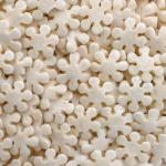 Посипка кондитерська Коктейль Сніжинки білі перламутрові, 50 г П918