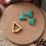 Ялинка міні вирубка для пряників 3,7 см (3D)