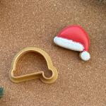 Шапка Санти міні вирубка для пряників 4,4 см (3D)