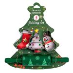 Набір з 3-х вирубок + качалка Ялинка