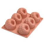 Форма силіконова Малина 3D 6 шт