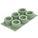 Форма силіконова планшет Циліндр високий 6 шт