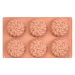 Форма для мусового десерту Плетінка 6 шт