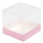 Упаковка Аквариум 100*100*90 Розовая Kor