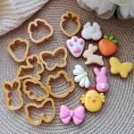 Великодній набір міні вирубок 3-4 см 9 шт (3D)