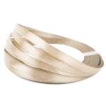 Стрічка атласна 0,7 см Молочна №172 23 м (58-353)