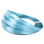 Стрічка атласна 0,7 см Блакитна №187 23 м (58-377)