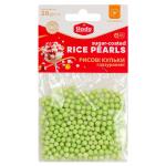 СЛАДО рисові кульки в білому шоколаді Фісташка 20 г