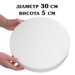 Форма муляжна Кругла d30 h5 см