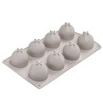 Форма для мусового десерту 3D Персик 8 шт ММ-1544