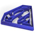 Вырубка для пряников Супермен 9*11 см (3D)
