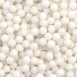 Бусинки цукрові Перлини білі 7 мм (25 гр.)