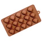 Форма для конфет силикон Ракушечки 15 шт