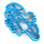 Вырубка для пряников Смурфетта 12*7,4 см (3D)