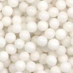 Бусинки цукрові Перлини білі 10 мм (25 гр.)