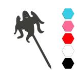 Хеллоуин Привидение топпер для торта 5*5,3 см (3D)