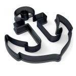 Вырубка для пряников Якорь-2 9*8 см (3D)