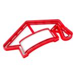 Вырубка для пряников Шапка выпускника-2 7,9*13,5 см (3D)