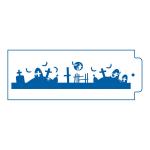 Трафарет Кладбище 26*6 см (TR-2)