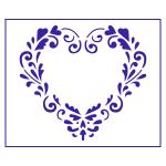 Трафарет Рамка-3 10.5*11.5 см (TR-2)