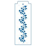 Трафарет для торта Цветы-1 6*26 см (TR-2)
