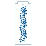 Трафарет для торта Цветы-2 5,5*26,5 см (TR-2)