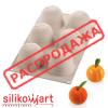 Silikomart ISPIRAZIONE DI FRUTTA Форма силіконова D62 H52 мм (6*118 мл) Silikomart ISPIRAZIONE DI FRUTTA Форма силіконова D62 H52 мм (6*118 мл)