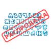 Алфавіт вирубки для мастики 2,2 см (3D) Алфавіт вирубки для мастики 2,2 см (3D)