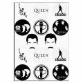 Капкейки-6 см Queen 2 вафельная картинка фото