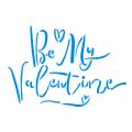 Трафарет Be my Valentine 8.2*12 см (TR-2) фото