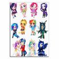 My Little Pony people 3 вафельная картинка фото