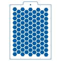 Соты 2*2 см трафарет для торта (TR-4)