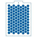 Соты 2*2 см трафарет для торта (TR-4) фото