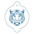 Тигр трафарет для торта 14 см (TR-4)