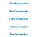 З тобою теплише трафарет для пряников 9,3 см (TR-2)