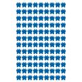 След тигра 1,3 см  трафарет для конфетти (TR-2) фото