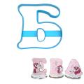 Вырубка для пряников Буква Б высотой 8 см (3D)