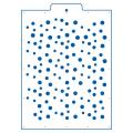Снег 2 трафарет для торта 25*20 см (TR-4)