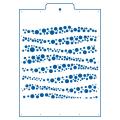 Пузырьки трафарет для торта 20*20 см (TR-4)