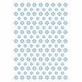 Цветочки трафарет для пряников 14*20 см (TR-2)