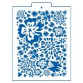Лето трафарет для торта 23*17,5 см (TR-4)