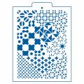 Пэчворк трафарет для торта 23*17 см (TR-4)