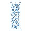 Снежинки трафарет для торта 23*8 см (TR-2) фото