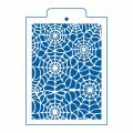 Паутина фоновый трафарет для пряников 16,5*12 см (TR-2)